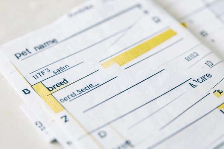 Lista de itens como nome do pet, raça, e serviços desejados